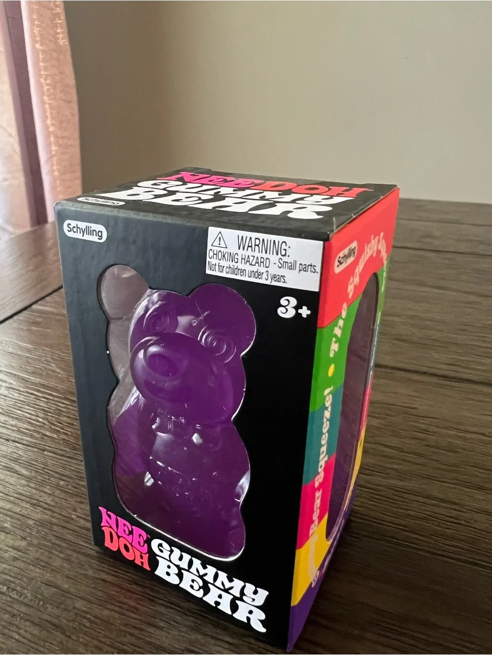 AUTHENTIC Schylling NeeDoh - Gummy Bear Purple